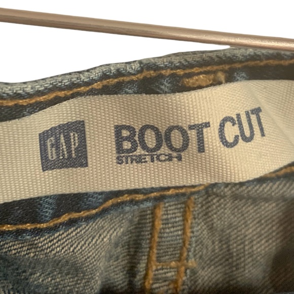 Gap bootcut medium wash jeans, women’s size 14 ankle - Picture 3 of 4